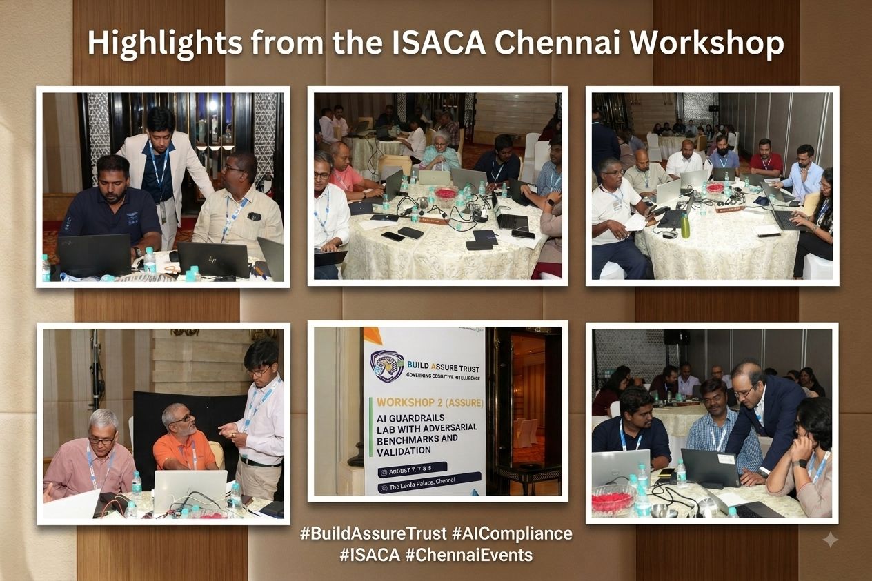 Highlights from the Zytra AI Guardrails Workshop at ISACA Chennai Conference 2026